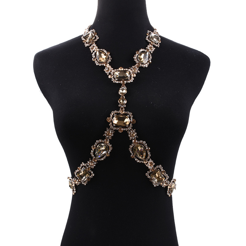 Luxury Sexy Bodychain Jewelry  - Fashion Harness Men incelemesi ve fiyatı