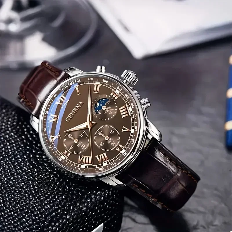 GENEVA/wokai High Quality Men' - Men'S Fashion Quartz Watch Wokai incelemesi ve fiyatı