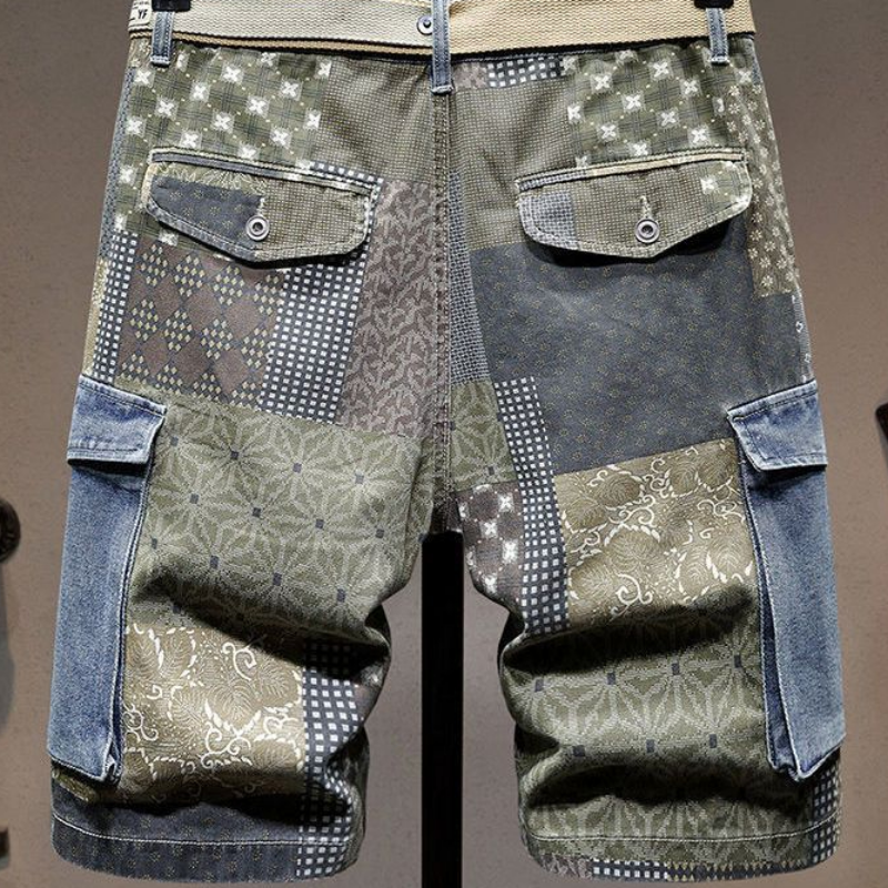 Graphic Man Denim Shorts Multi - Xl Men'S Fashion incelemesi ve fiyatı