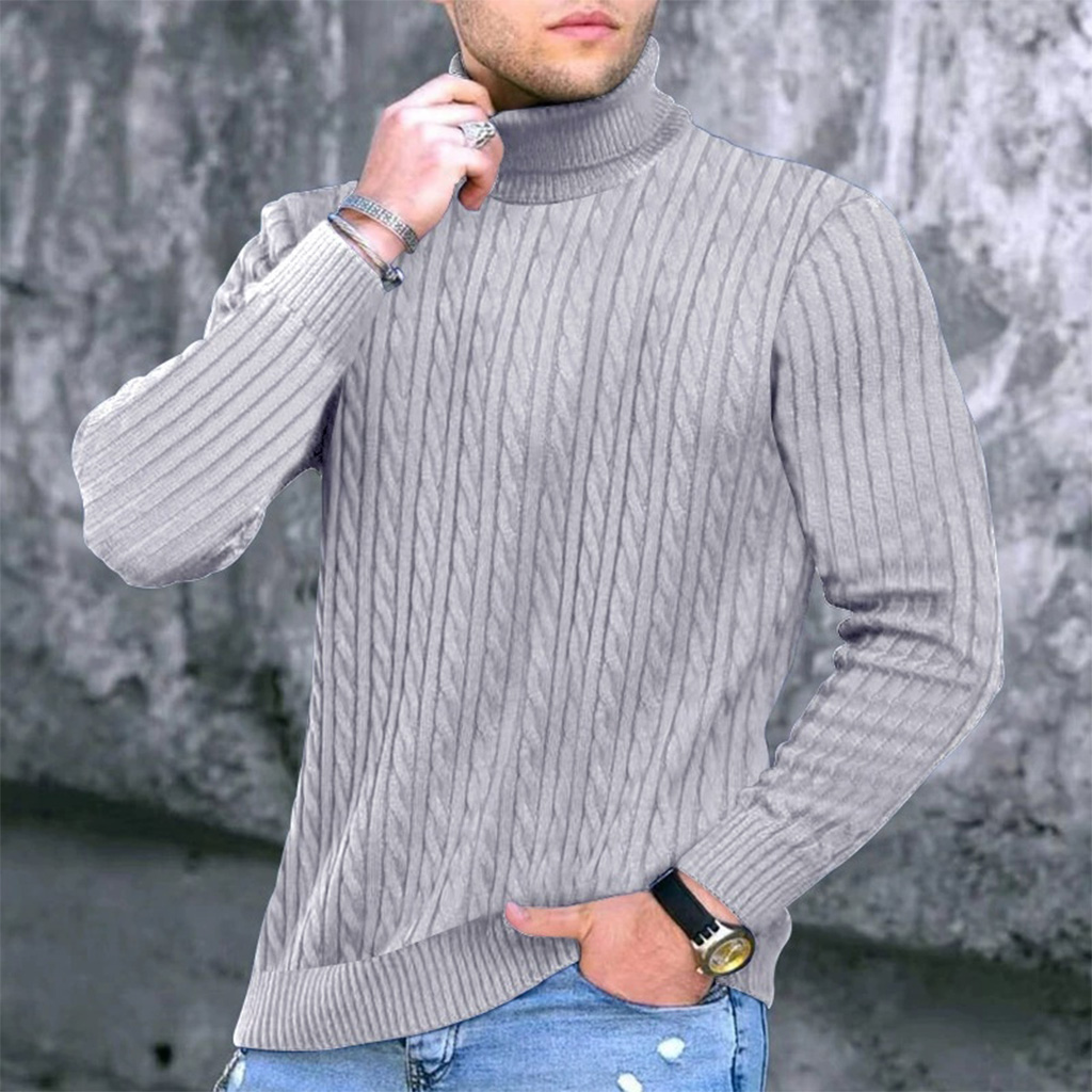 Autumn Winter New Men's Knit S - Mens Fashion Mullet incelemesi ve fiyatı