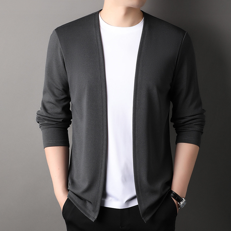 Spring Autumn Knit Cardigan Me - Mens Fashion Mullet incelemesi ve fiyatı