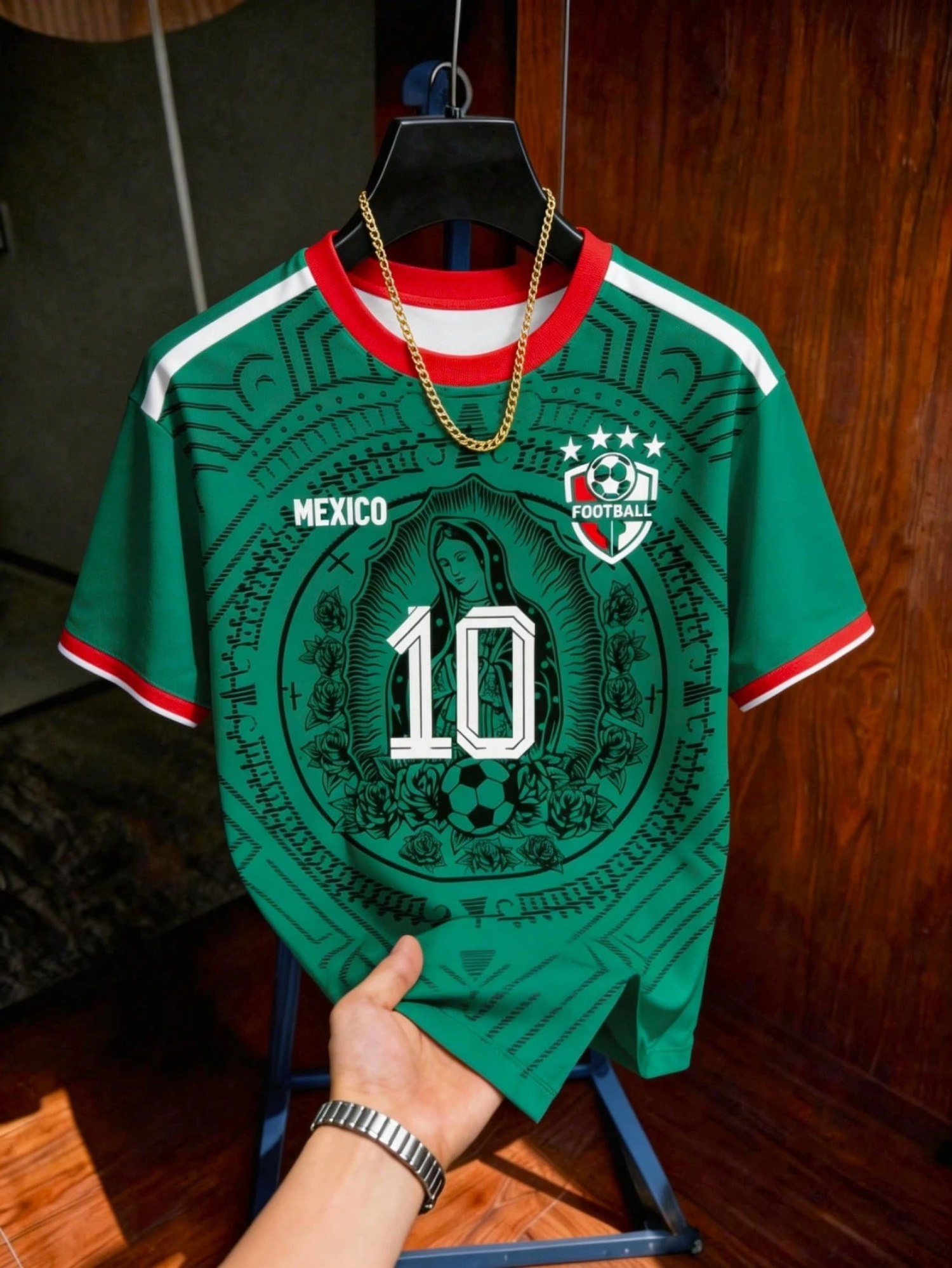 Men's  Mexico 10 Print Crew Ne - Mens Fashion Mexico incelemesi ve fiyatı