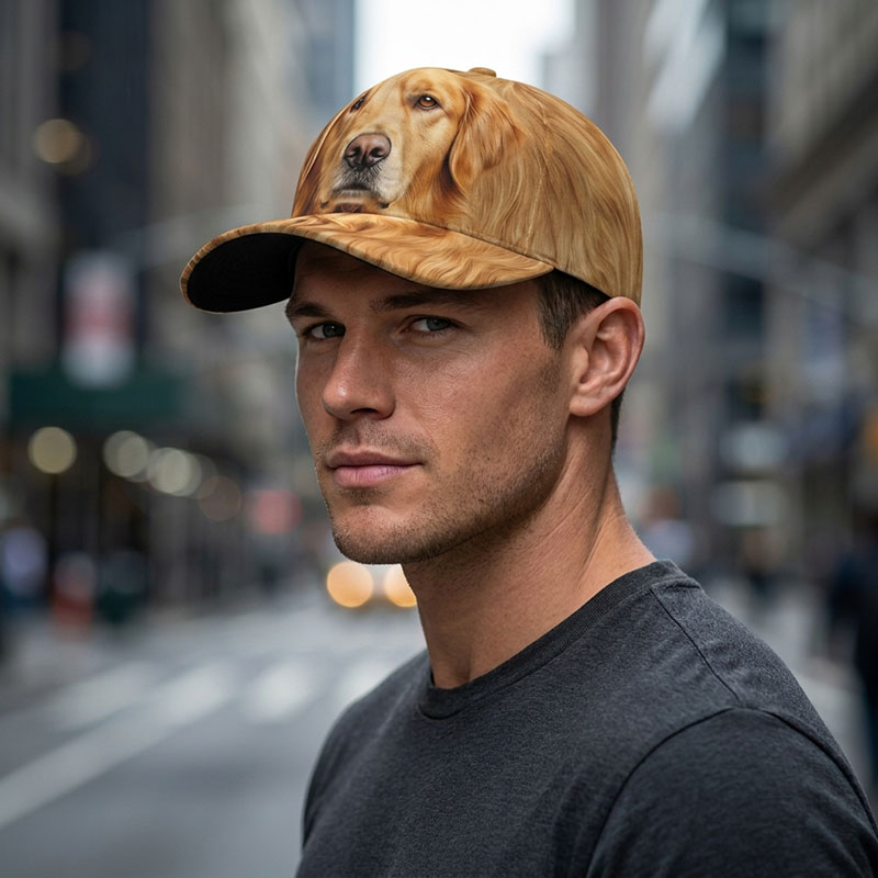 Golden Retriever Dog Baseball  - Trucker Hat Cap incelemesi ve fiyatı